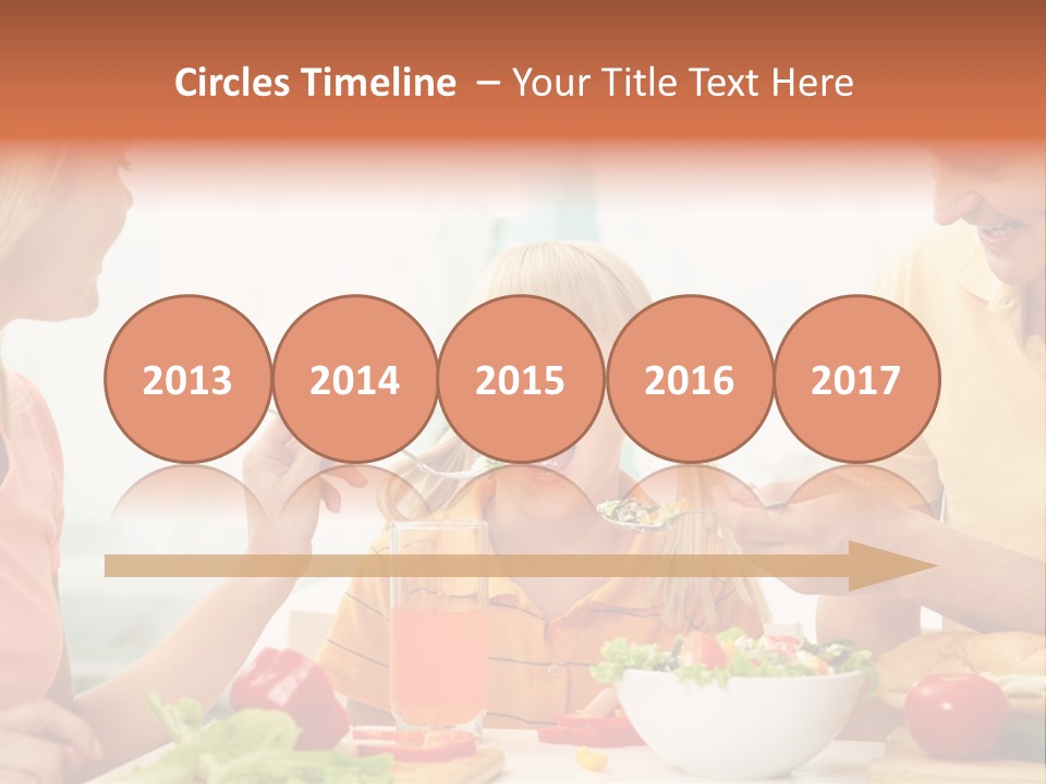 Food Group Kid PowerPoint Template