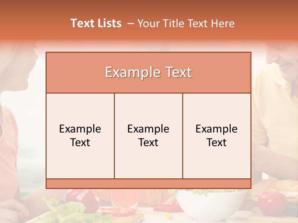 Food Group Kid PowerPoint Template