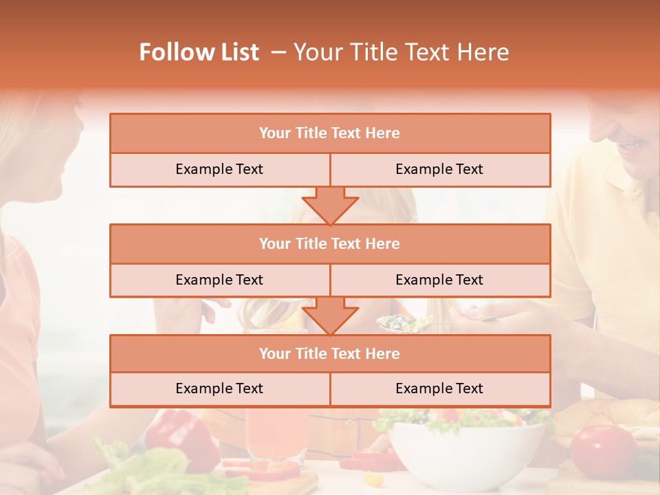 Food Group Kid PowerPoint Template