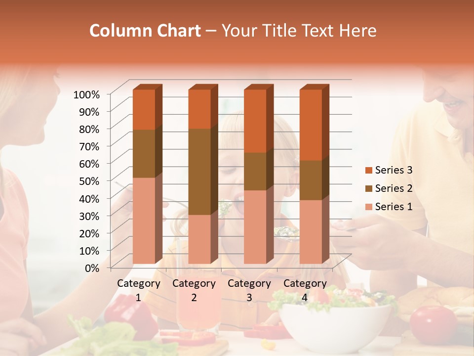 Food Group Kid PowerPoint Template