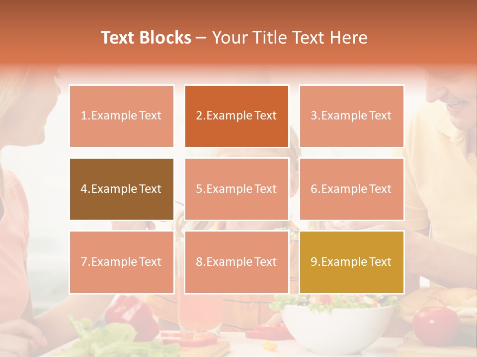 Food Group Kid PowerPoint Template