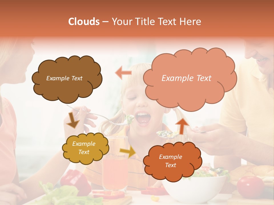 Food Group Kid PowerPoint Template