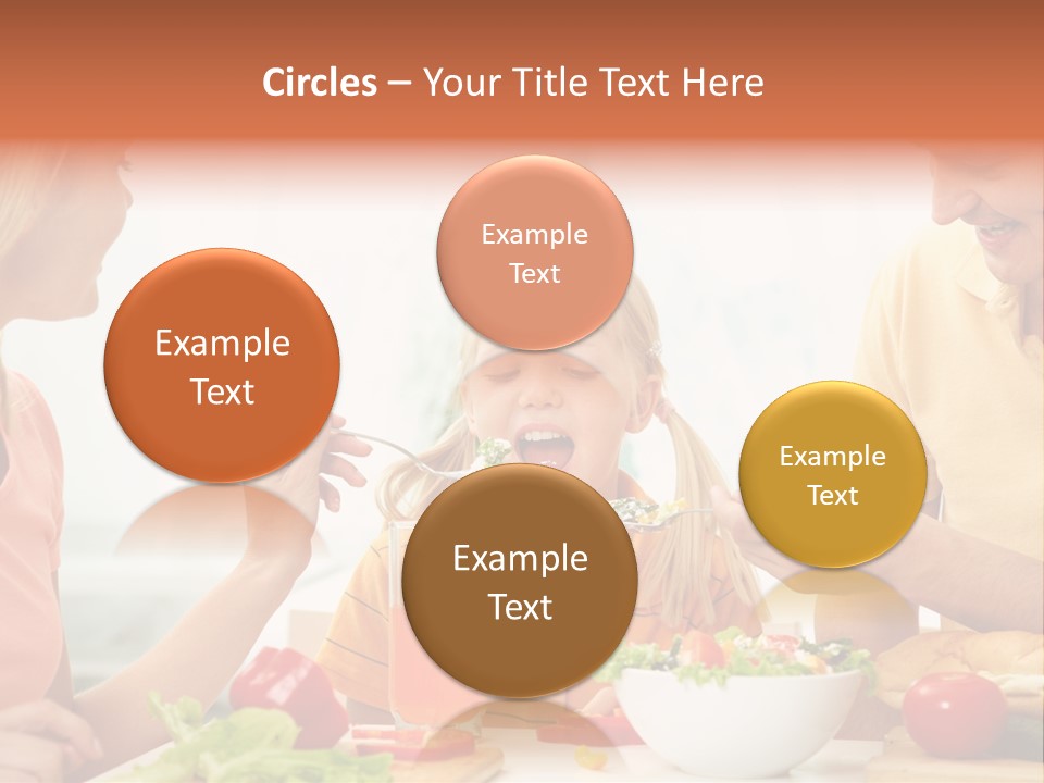 Food Group Kid PowerPoint Template