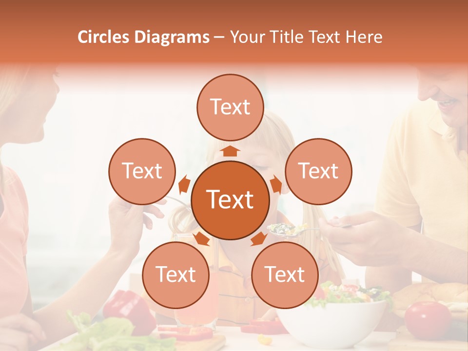 Food Group Kid PowerPoint Template