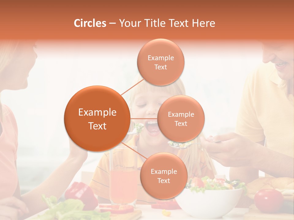 Food Group Kid PowerPoint Template