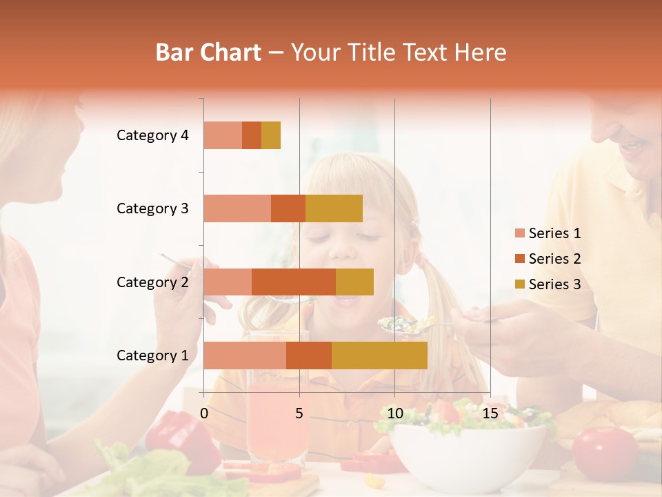 Food Group Kid PowerPoint Template