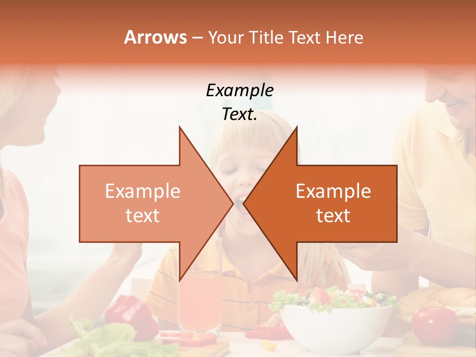 Food Group Kid PowerPoint Template