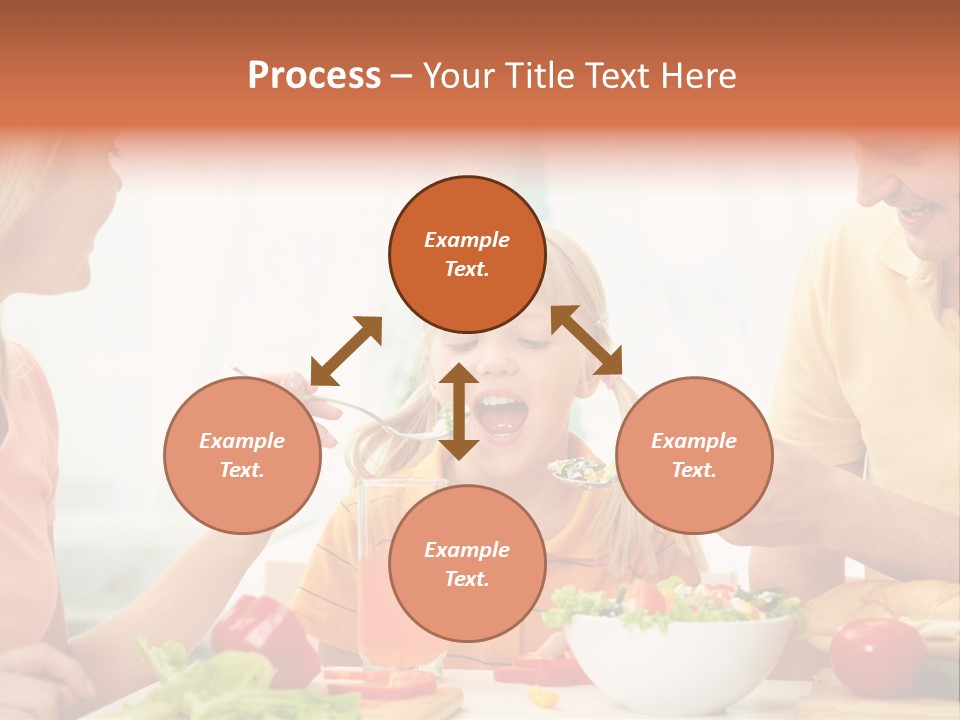 Food Group Kid PowerPoint Template