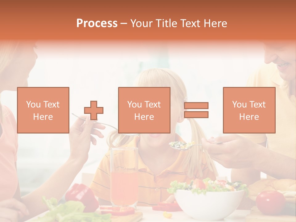 Food Group Kid PowerPoint Template