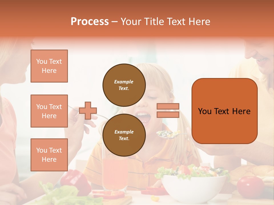 Food Group Kid PowerPoint Template