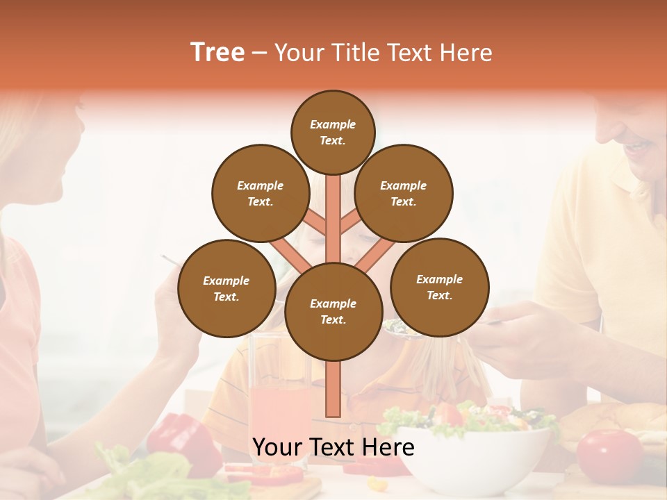 Food Group Kid PowerPoint Template