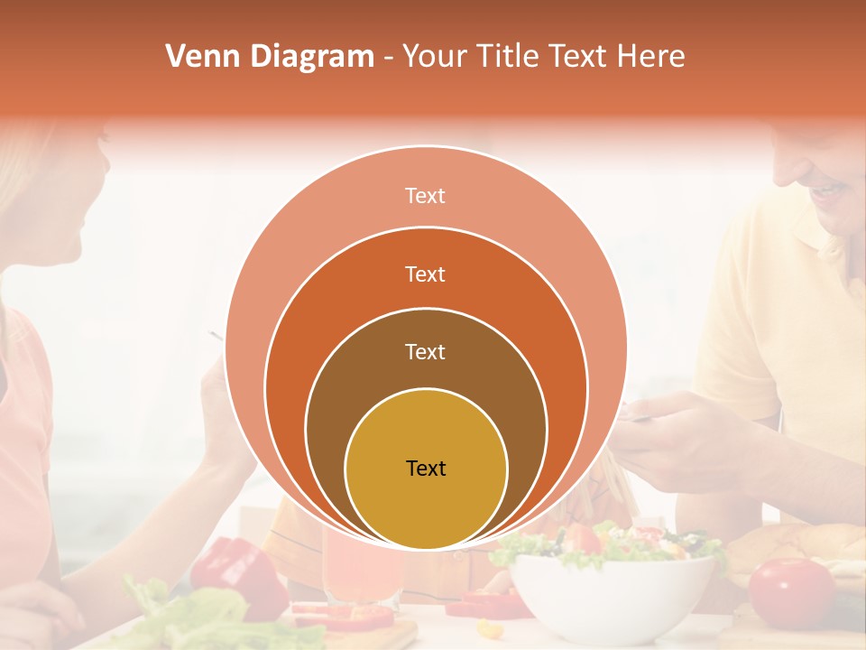 Food Group Kid PowerPoint Template
