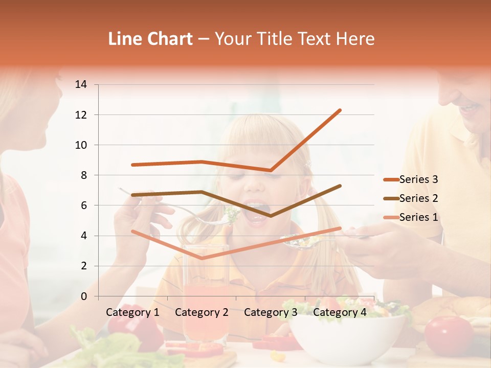 Food Group Kid PowerPoint Template