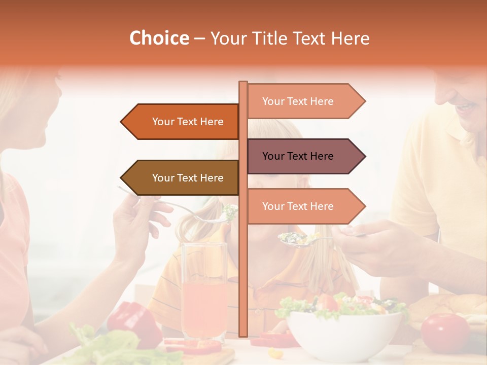 Food Group Kid PowerPoint Template