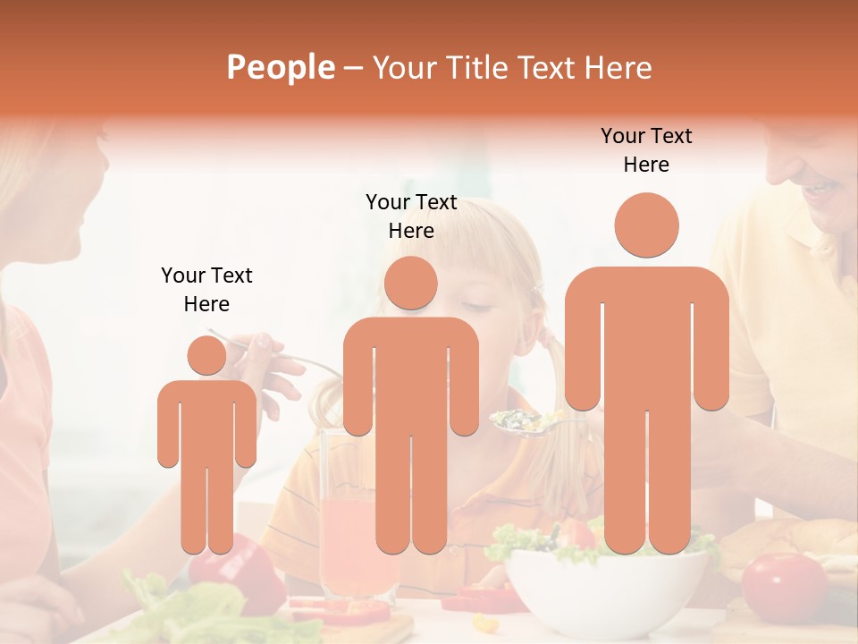 Food Group Kid PowerPoint Template