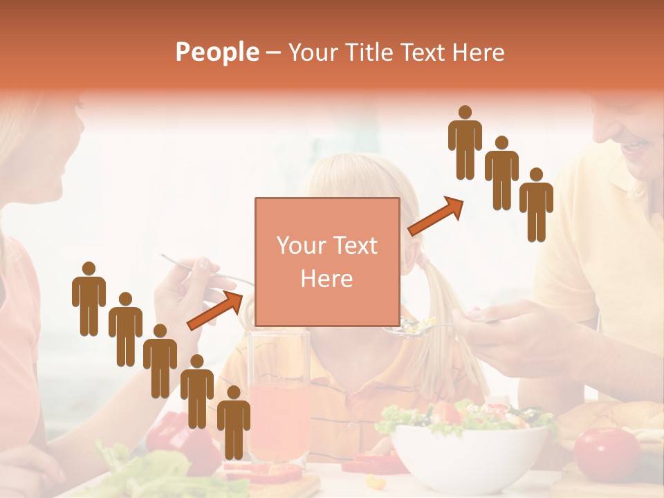 Food Group Kid PowerPoint Template