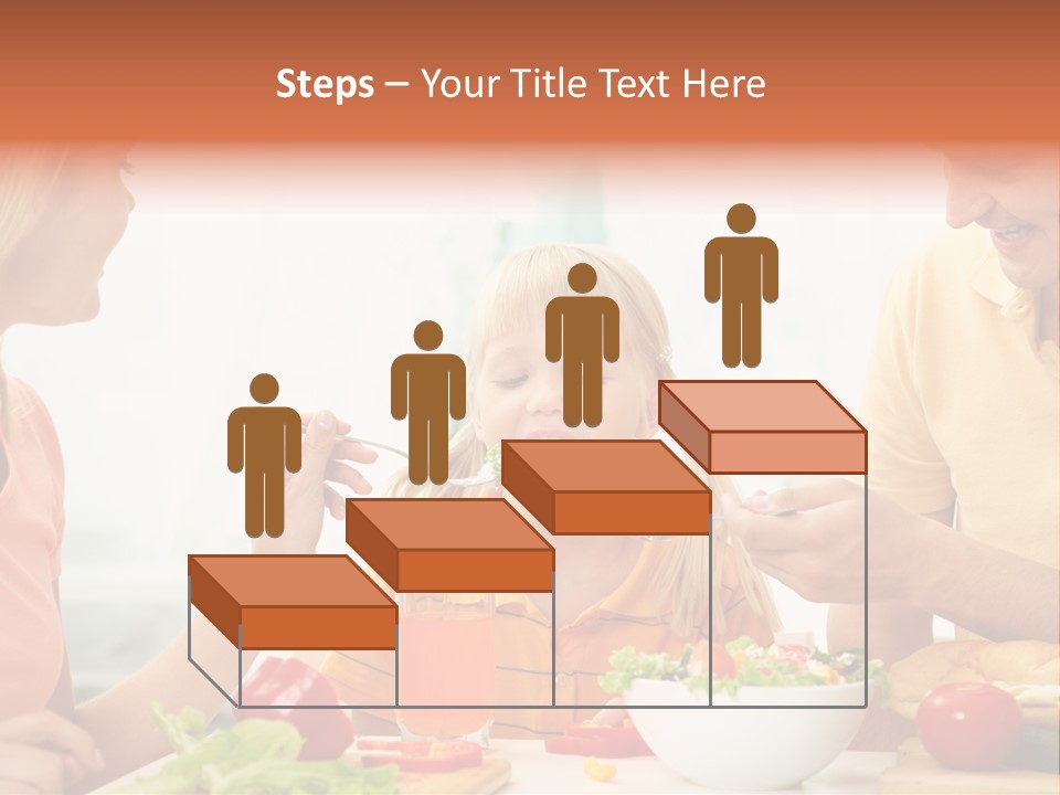 Food Group Kid PowerPoint Template