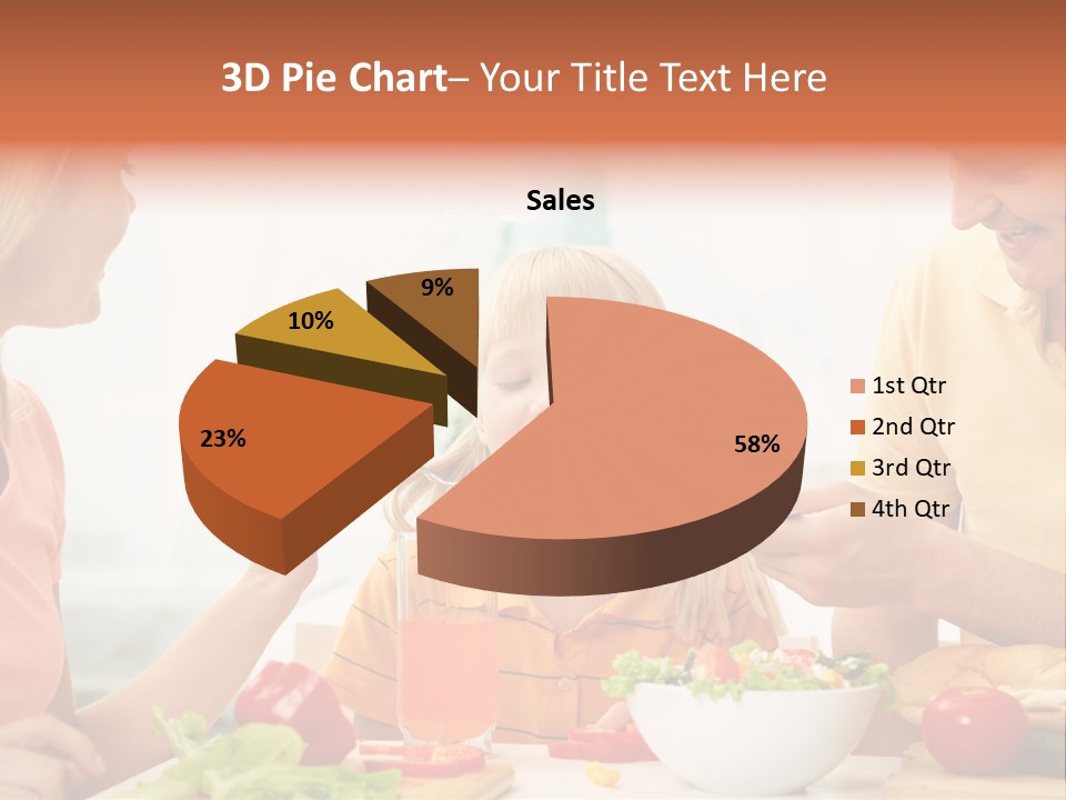 Food Group Kid PowerPoint Template