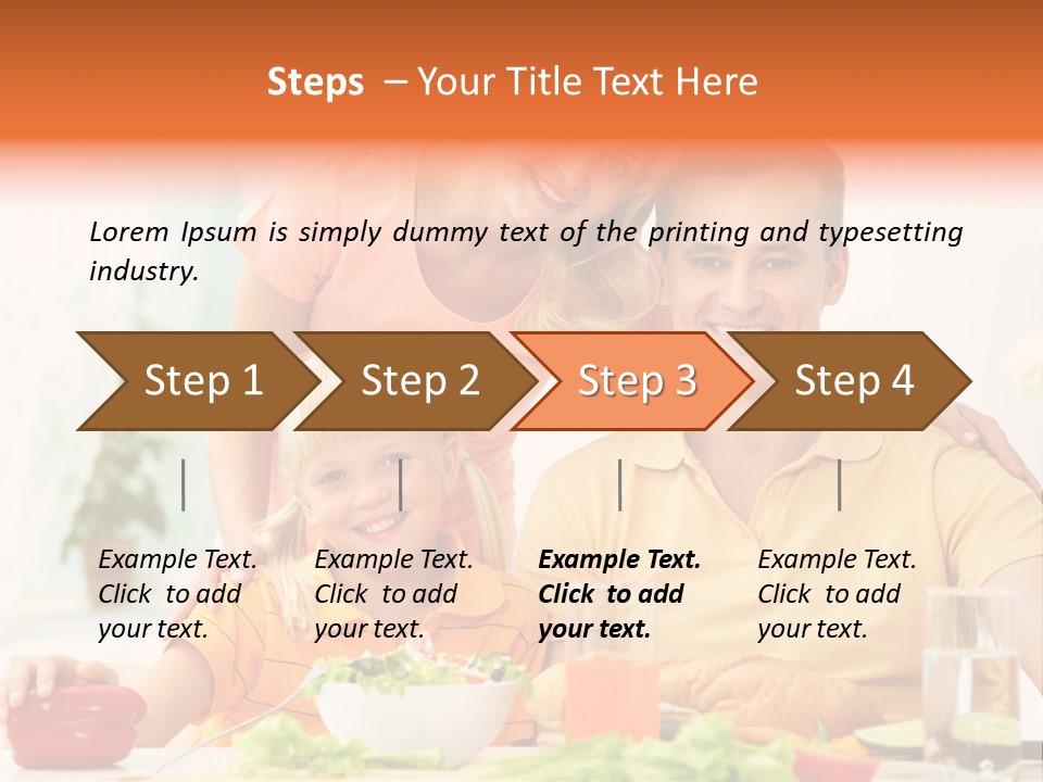 Happy Healthy Human PowerPoint Template