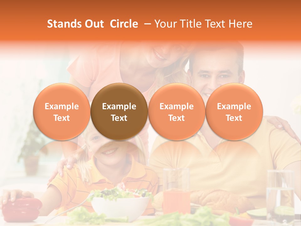 Happy Healthy Human PowerPoint Template