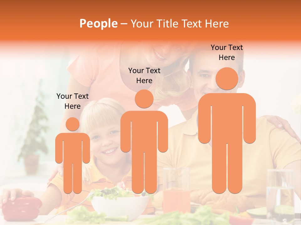 Happy Healthy Human PowerPoint Template