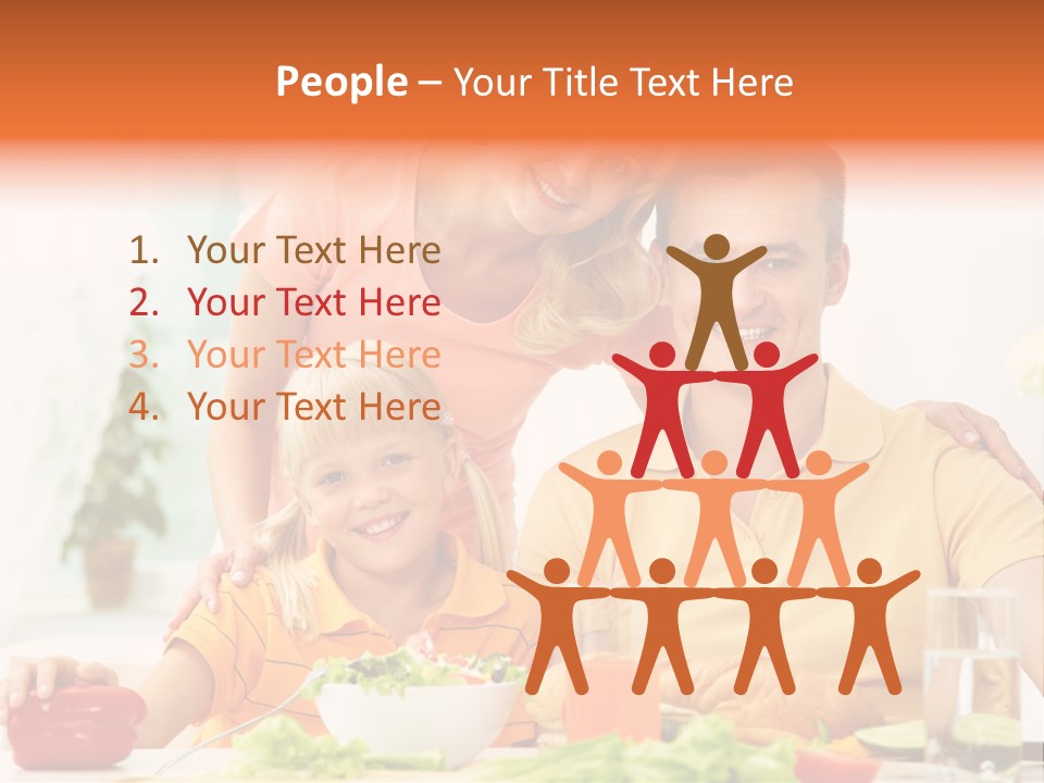 Happy Healthy Human PowerPoint Template