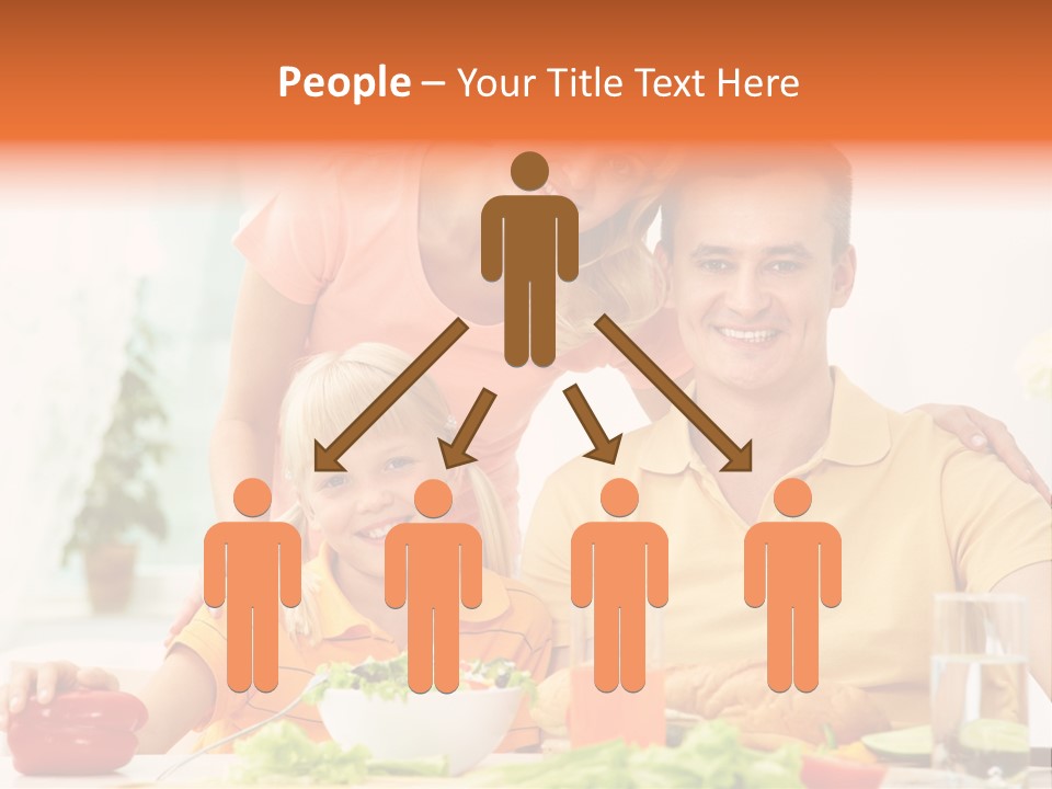 Happy Healthy Human PowerPoint Template