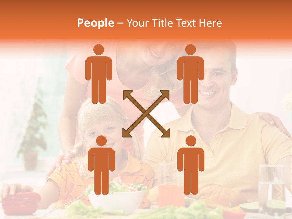 Happy Healthy Human PowerPoint Template