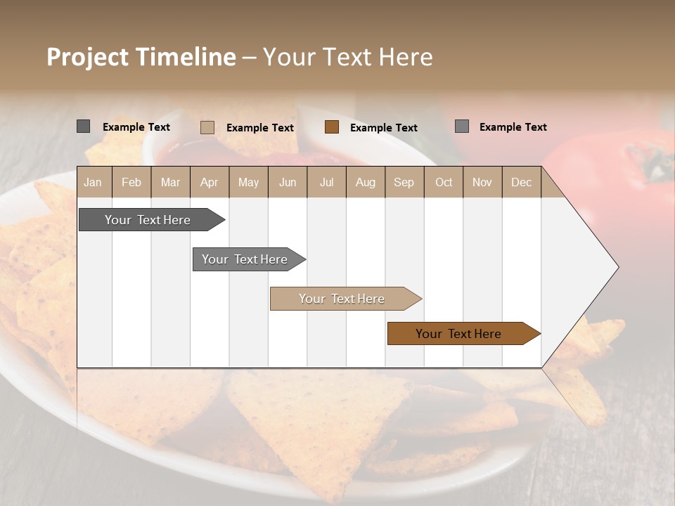 Appetizer Tomato Corn PowerPoint Template
