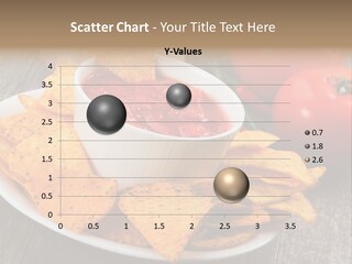 Appetizer Tomato Corn PowerPoint Template