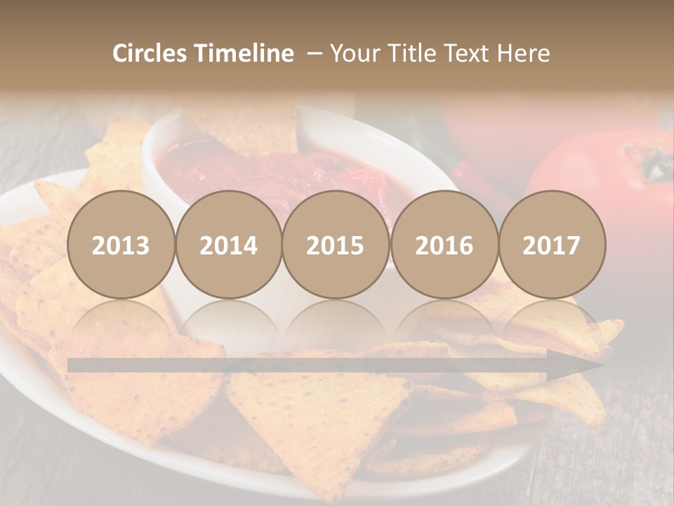 Appetizer Tomato Corn PowerPoint Template