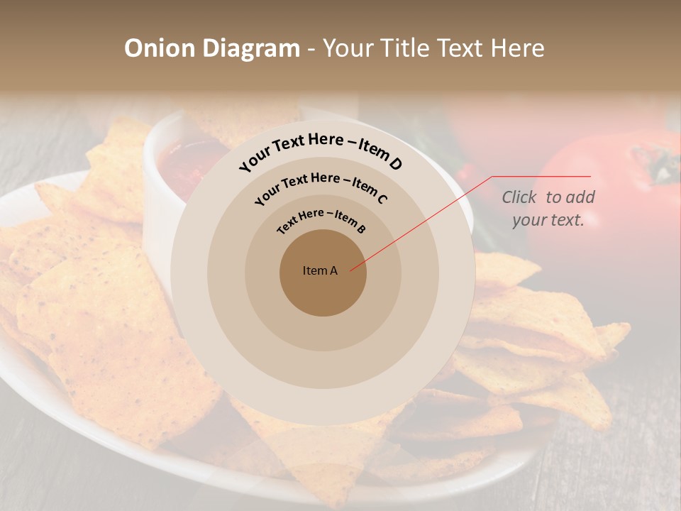 Appetizer Tomato Corn PowerPoint Template