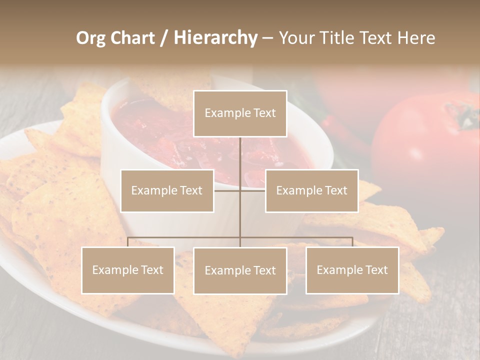 Appetizer Tomato Corn PowerPoint Template
