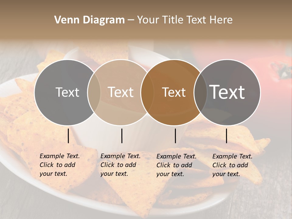 Appetizer Tomato Corn PowerPoint Template