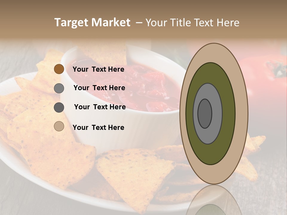 Appetizer Tomato Corn PowerPoint Template