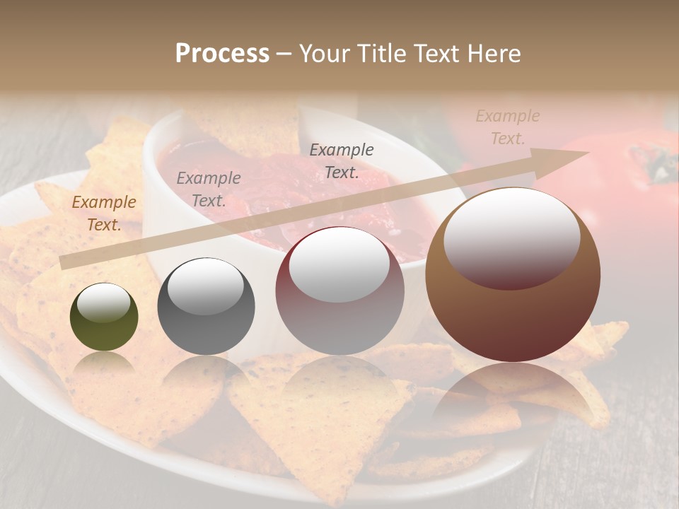 Appetizer Tomato Corn PowerPoint Template
