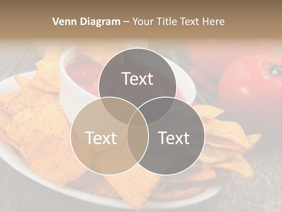 Appetizer Tomato Corn PowerPoint Template