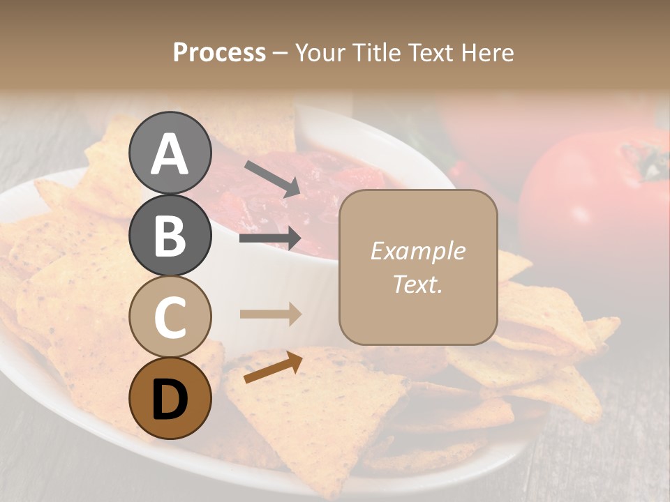 Appetizer Tomato Corn PowerPoint Template