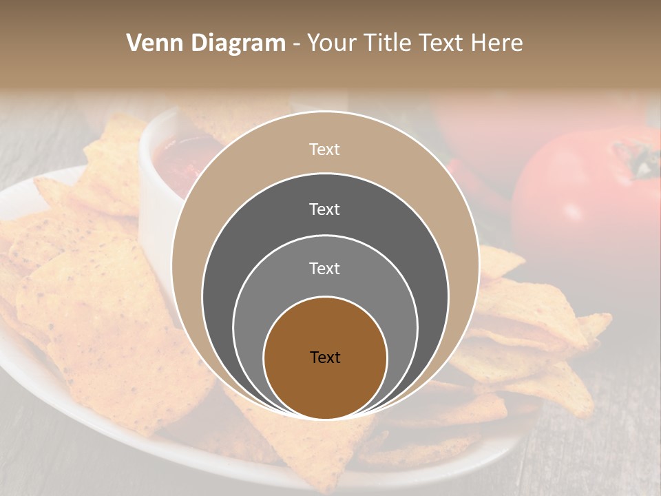 Appetizer Tomato Corn PowerPoint Template