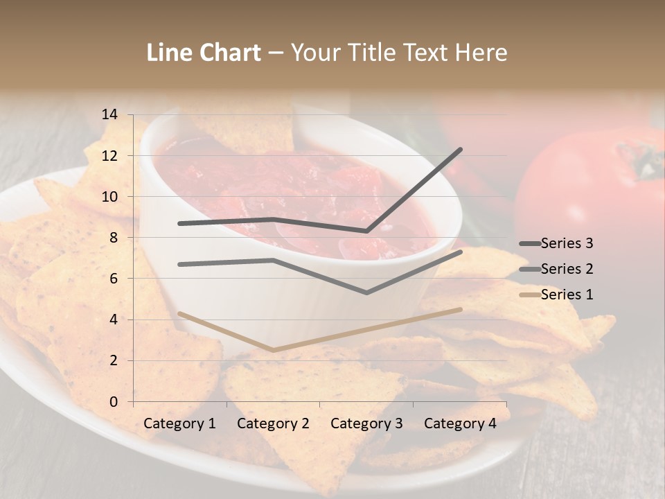 Appetizer Tomato Corn PowerPoint Template