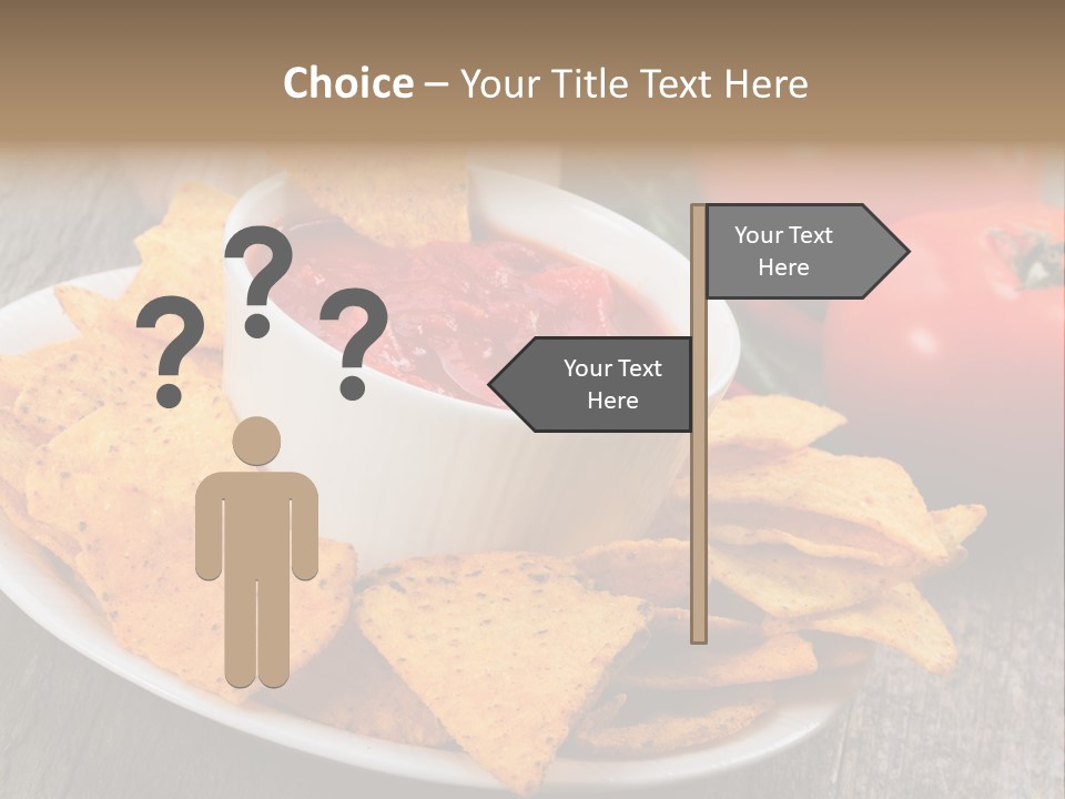 Appetizer Tomato Corn PowerPoint Template