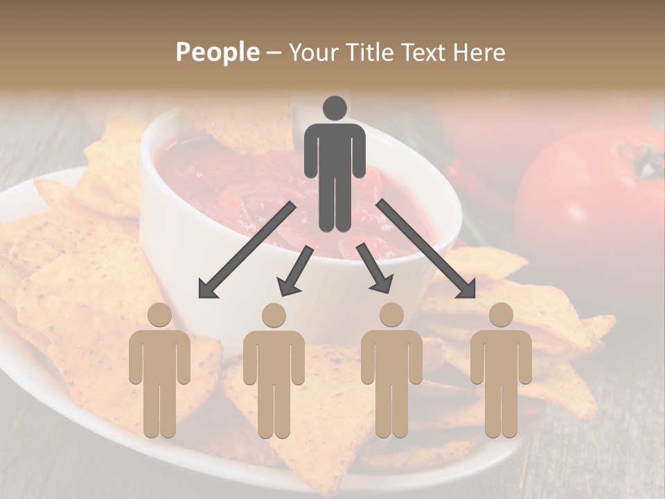 Appetizer Tomato Corn PowerPoint Template