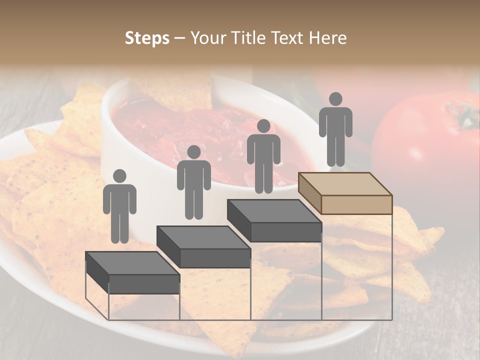 Appetizer Tomato Corn PowerPoint Template