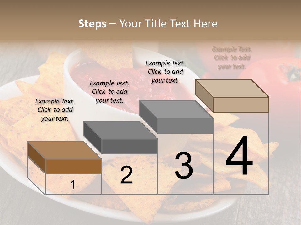 Appetizer Tomato Corn PowerPoint Template