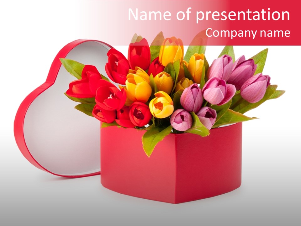 Paper Giftbox Beautiful PowerPoint Template