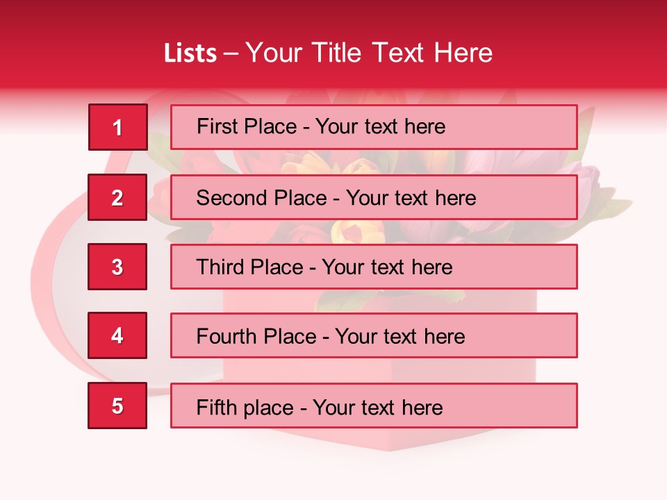 Paper Giftbox Beautiful PowerPoint Template