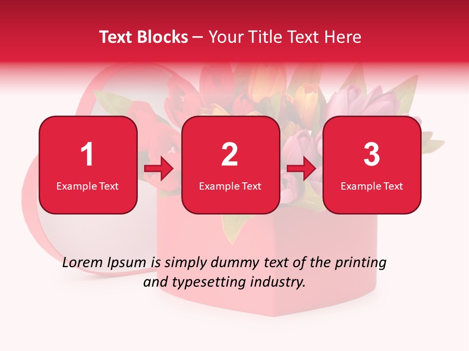 Paper Giftbox Beautiful PowerPoint Template