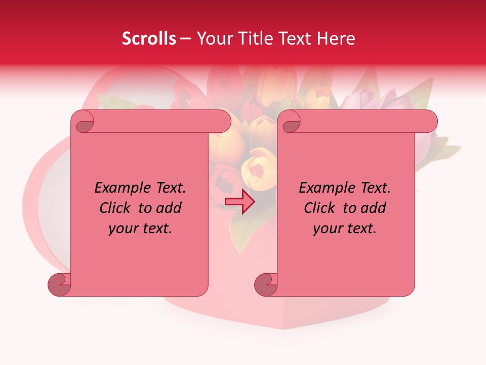 Paper Giftbox Beautiful PowerPoint Template