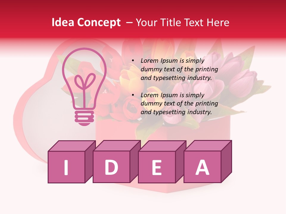 Paper Giftbox Beautiful PowerPoint Template