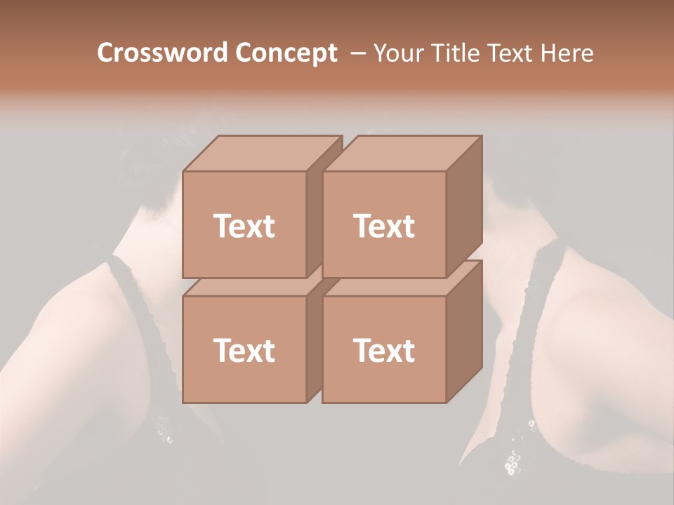Hand Posing Couple PowerPoint Template